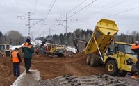 Отсыпка земляного полотна - Строительство и ремонт железнодорожных путей от компании Магистраль, Екатеринбург